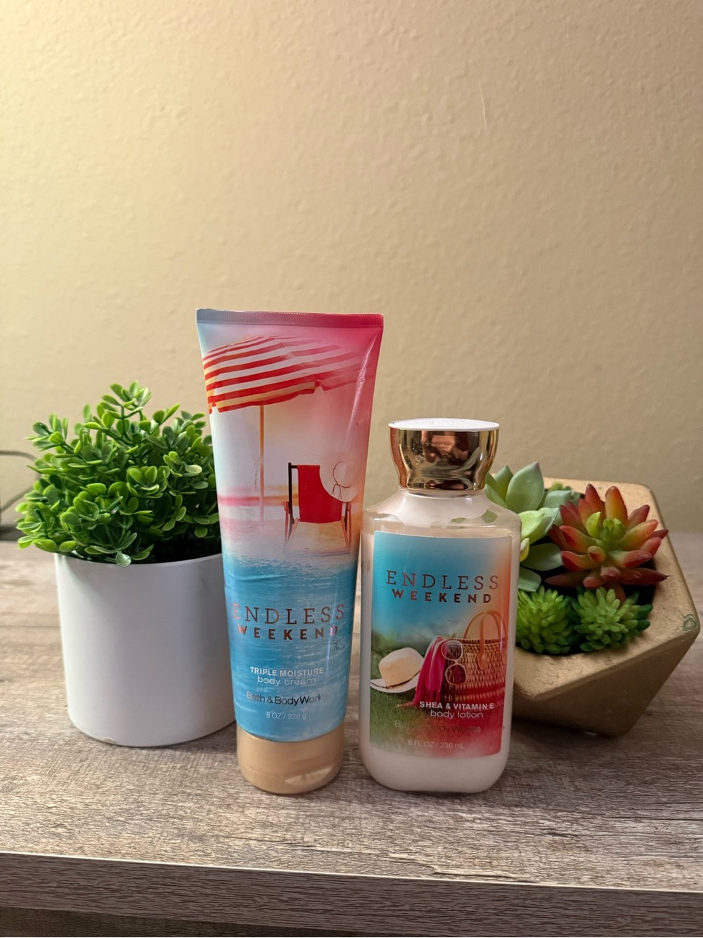 Bath & Body Works Endless Weekend set